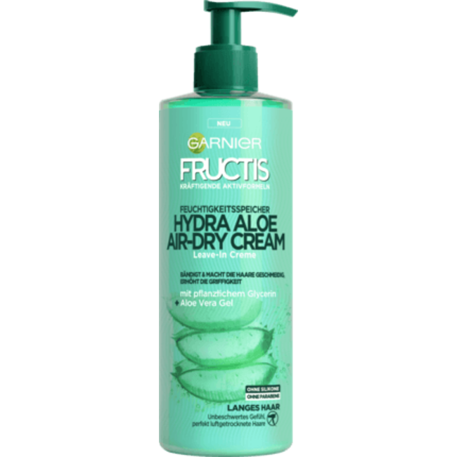 Garnier Fructis Hydra Aloe Air-Dry Cream 400 ml