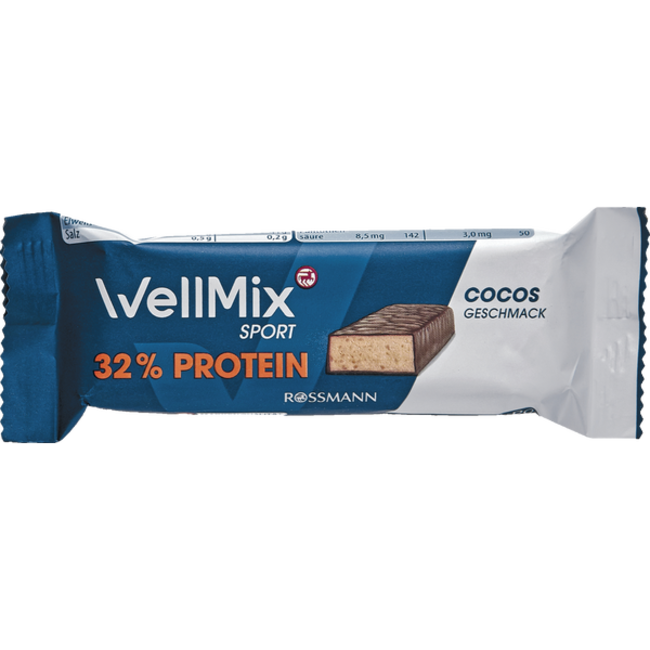 Wellmix  Sport Proteïnereep Kokos 35g