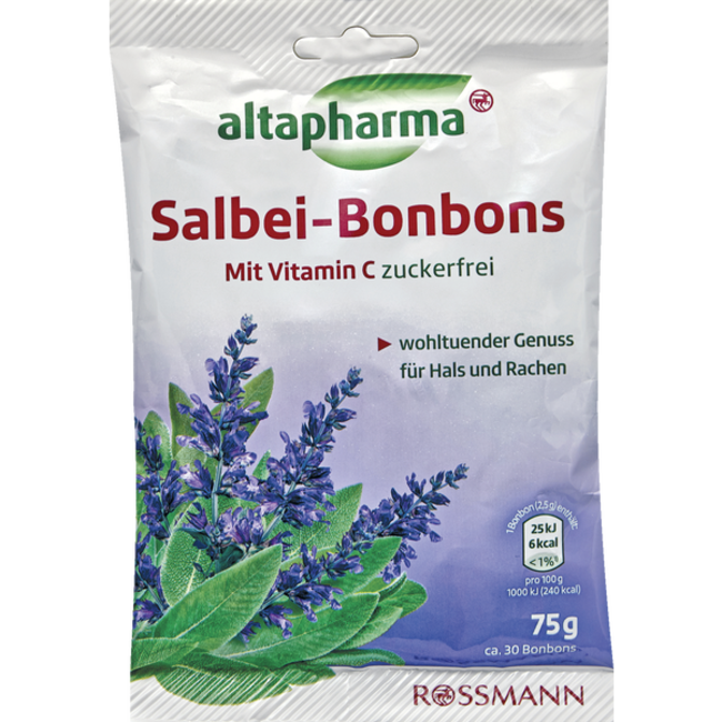 ALTAPHARMA Salie Bonbons Met Vitamine C 75g