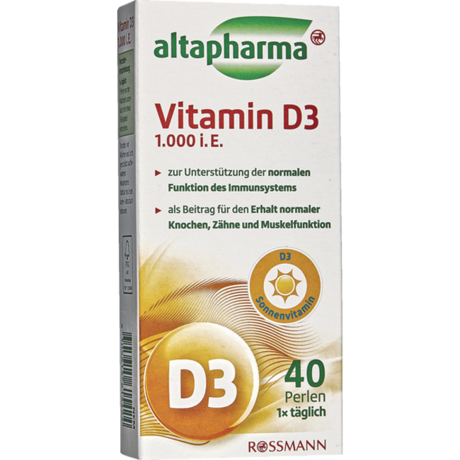 ALTAPHARMA Vitamine D3 1.000 i.E. 40st