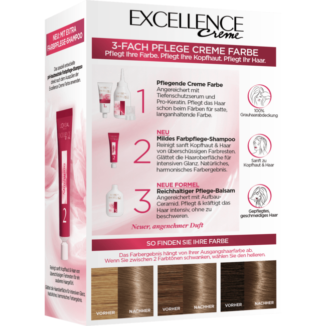 L'Oreal Excellence Haarverf Medium Asblond 7.1