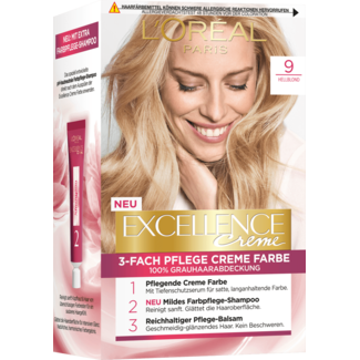 L'Oreal Paris L'Oreal Excellence Haarverf Lichtblond 9