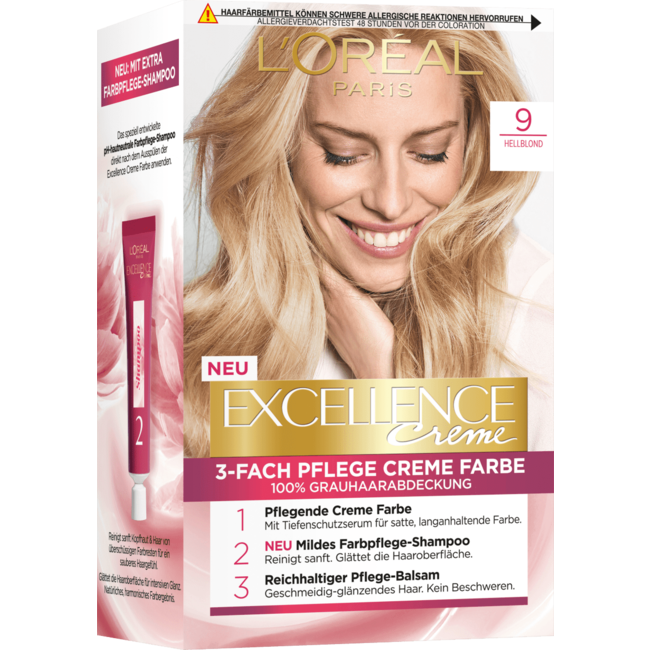 L'Oreal Excellence Haarverf Lichtblond 9