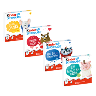 KINDER KINDER Chocolate 4st