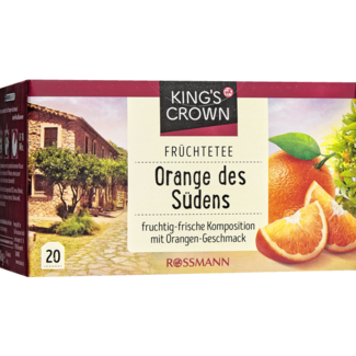 KING'S CROWN KING'S CROWN Fruitthee Sinaasappel