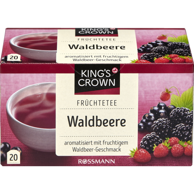 KING'S CROWN Fruitthee Wilde Bessen 45g