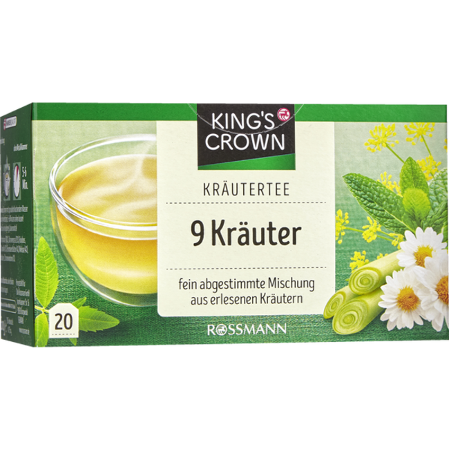KING'S CROWN Kruidenthee 9 Kruiden 35g