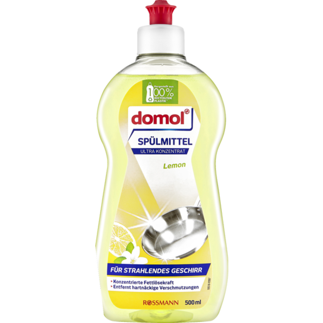 DOMOL Afwasmiddel Ultra Concentraat Citroen 500ml