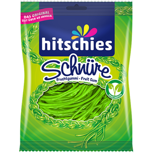 HITSCHLER Hitschies Snoep Veters Appel 125g