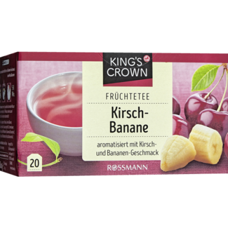 KING'S CROWN KING'S CROWN Fruitthee Kersen Banaan