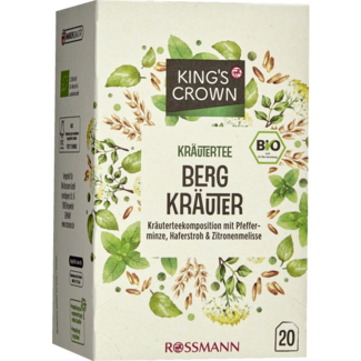 KING'S CROWN KING'S CROWN Bio Kruidenthee Bergkruiden