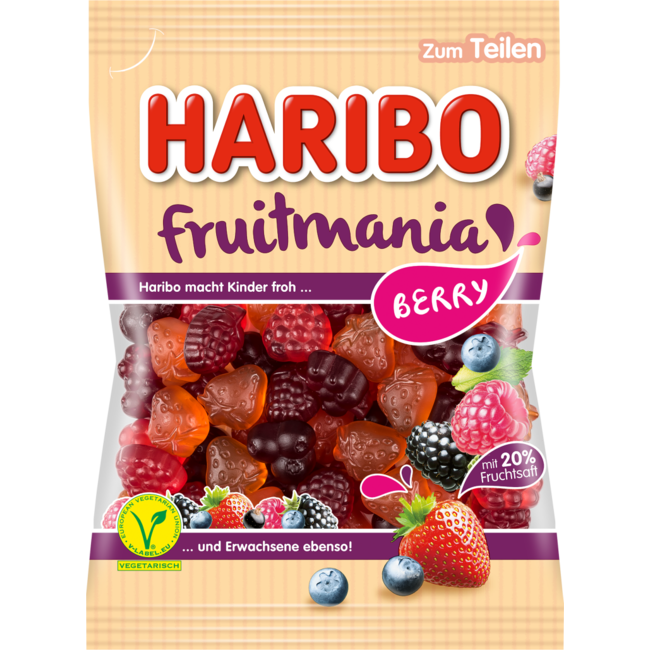 HARIBO Fruitmania Berry 160g