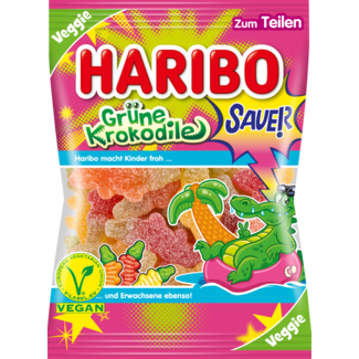 HARIBO HARIBO Green Crocodiles Sour