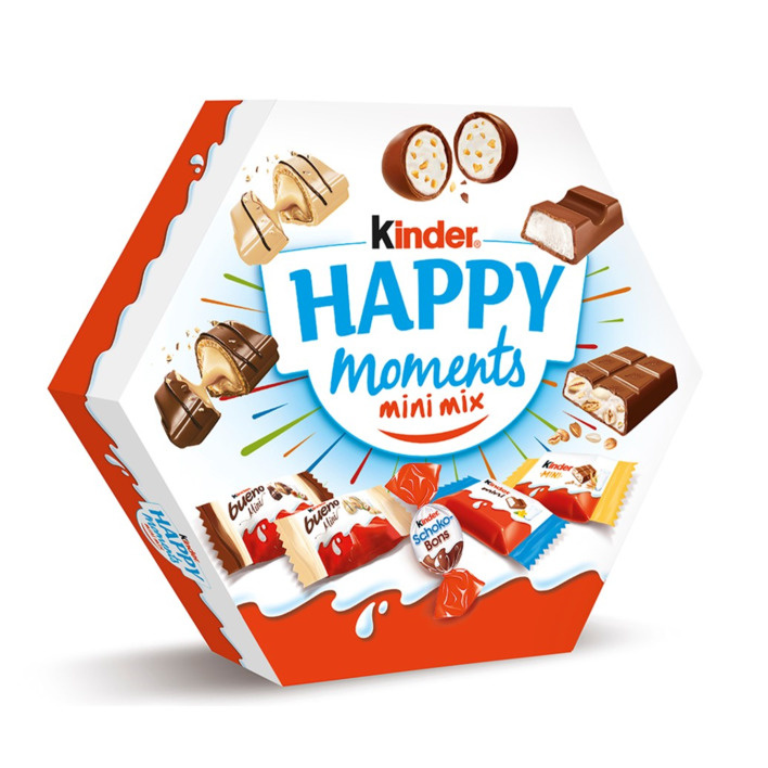 KINDER Happy Moments Mini Mix 162g - Duitse Voordeel Drogist
