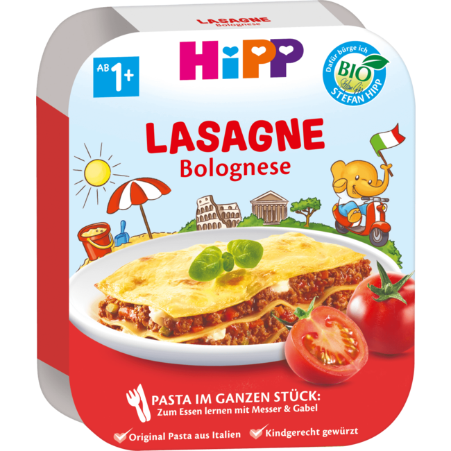 Hipp Kindermaaltijd Lasagne Bolognese Vanaf 1 Jaar 250g