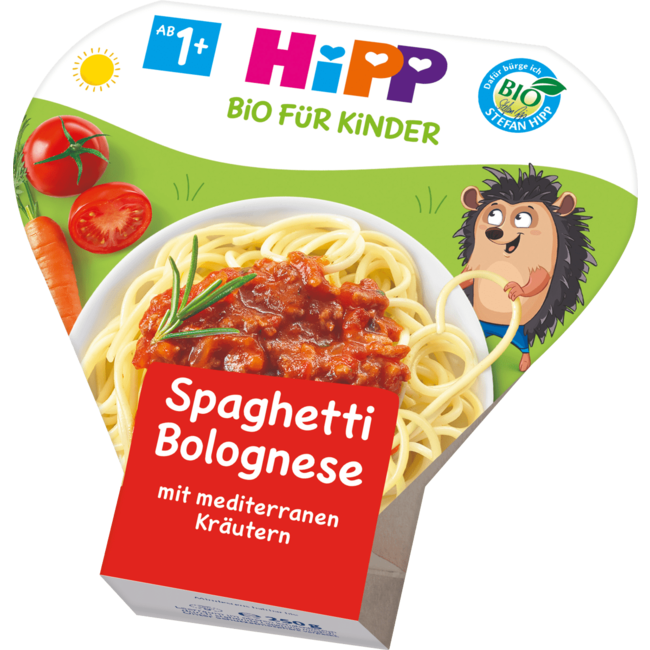 Hipp Kindermaaltijd Spaghetti Bolognese Vanaf 1 Jaar 250g