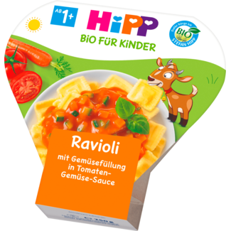 HIPP Hipp Kindermaaltijd Ravioli Met Groenten In Tomatensaus