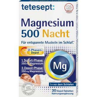 tetesept Tetesept Magnesium 500 Nacht Tabletten