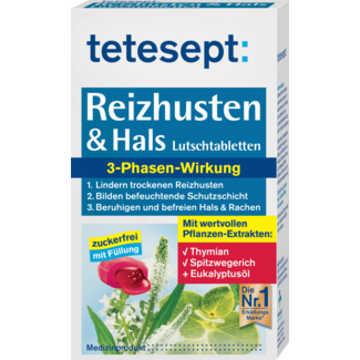 tetesept Tetesept Droge Hoest- & Keelpastilles