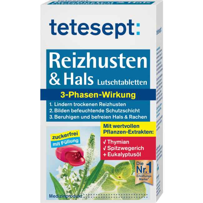 Tetesept Droge Hoest- & Keelpastilles 20st