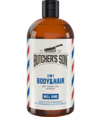 Butcher's Son Butcher's Son Body & Hair 2in1 Douchegel & Shampoo Well Done