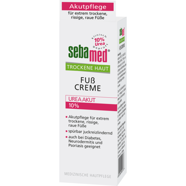 Sebamed Voetcrème Urea Acuut 10% 100mL