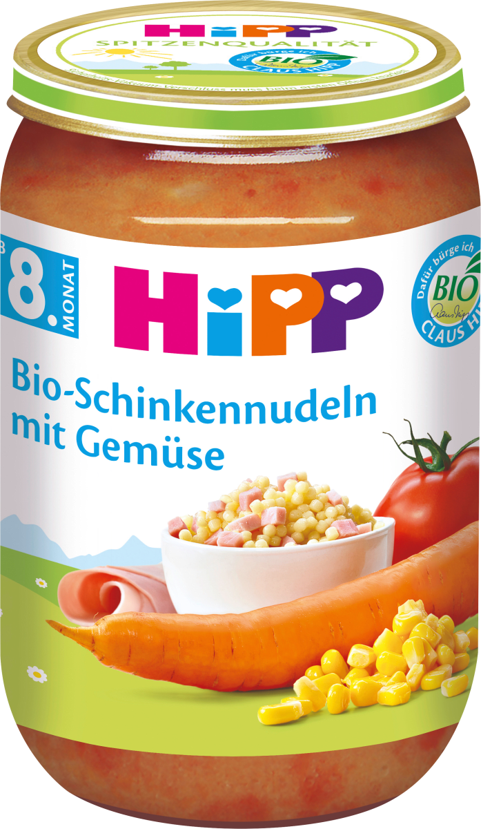 Hipp Menu Hamnoedels & Groenten 220g - Duitse Voordeel Drogist