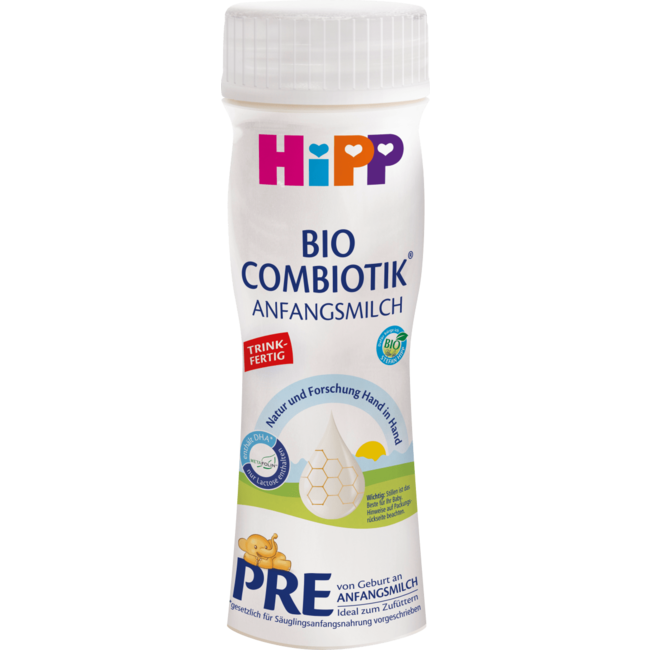 Hipp Pre Bio Combiotik Zuigelingenvoeding Drinkklaar 200ml