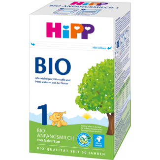 HIPP Hipp BIO Kindermelk 1 Vanaf de Geboorte 600g