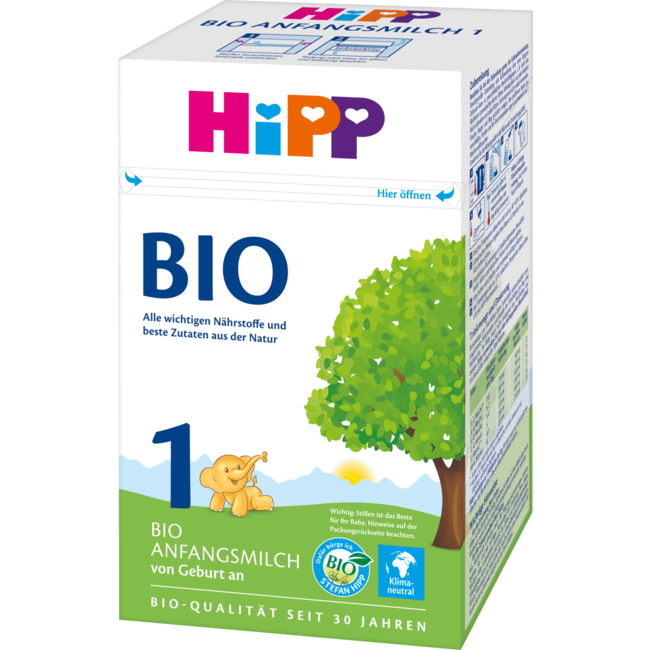Hipp BIO Kindermelk 1 Vanaf de Geboorte 600g