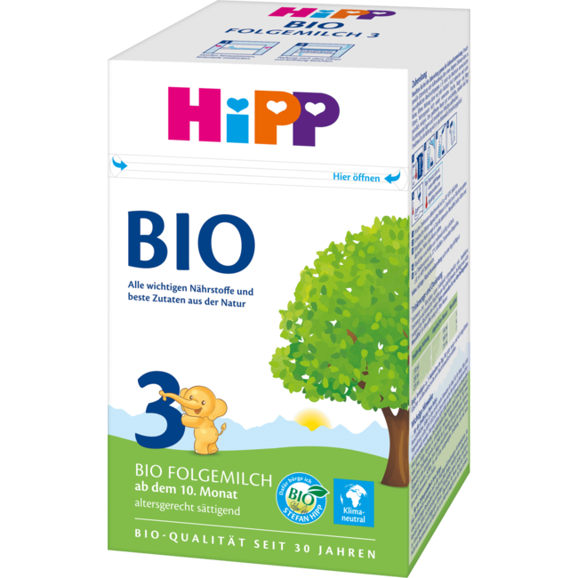 Hipp BIO Kindermelk 3 Vanaf 10 Maanden 600g