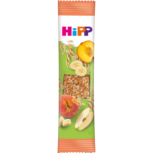 Hipp Fruitreep Haver Perzik 5x20g