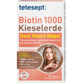 tetesept Tetesept Biotine 1000 Silica Tabletten