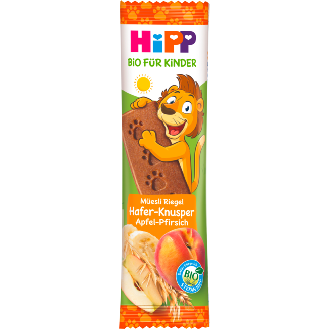 Hipp Fruitreep Haver Appel & Perzik 1st