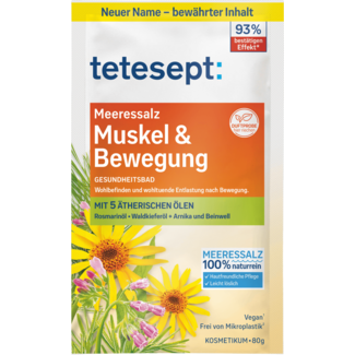 tetesept Tetesept Gezondheidsbad Spier & Beweging 80g