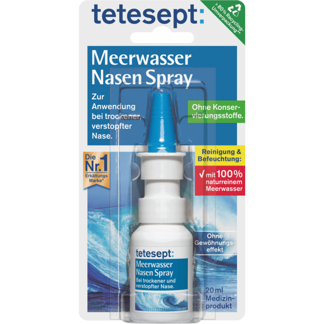 Tetesept Zeewater Neusspray 20mL