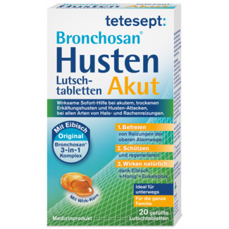 tetesept Tetesept Bronchosan® Acute Hoesttabletten