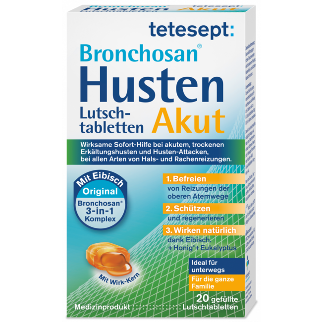 Tetesept Bronchosan® Acute Hoesttabletten 20st