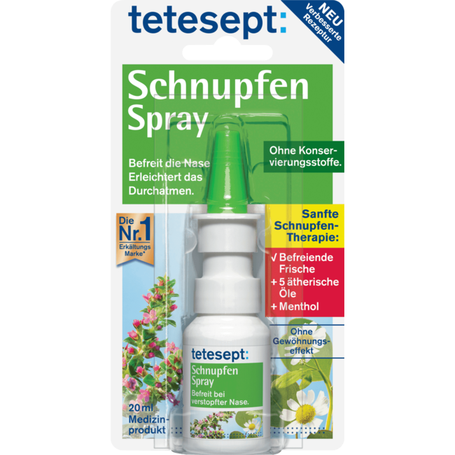 Tetesept Kruiden Neusspray 20mL