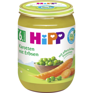 HIPP Hipp Menu Wortelen & Doperwten