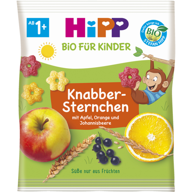 Hipp Kindersnack Knabbelsterren 30g