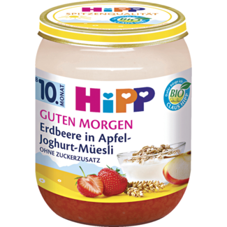 HIPP Hipp Goedemorgen Aardbei Appel Yoghurtmuesli
