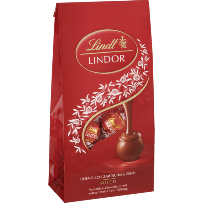 LINDT Lindor Melkchocolade Bolletjes 100g