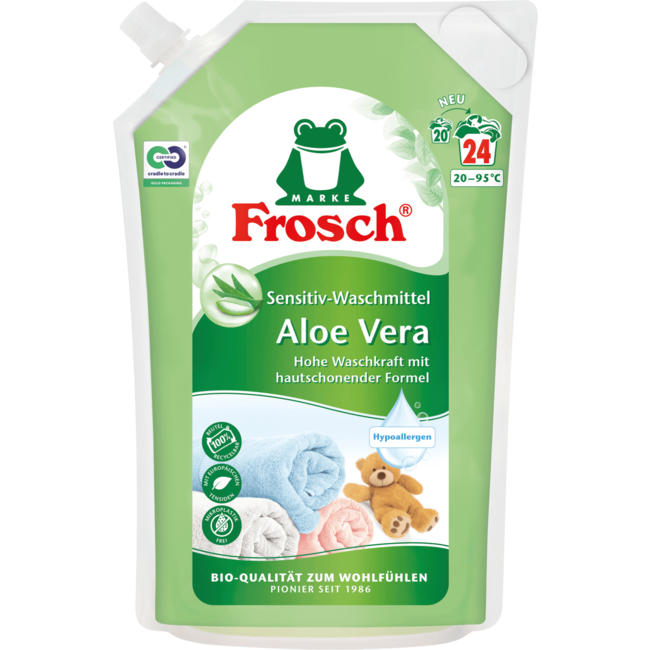 FROSCH Vloeibaar Wasmiddel Senstive Aloe Vera