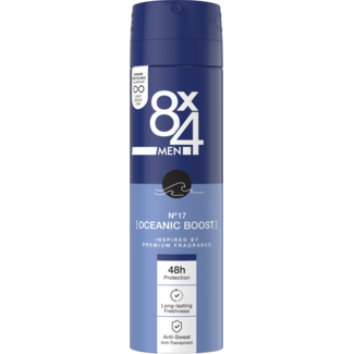 8x4 MEN 8x4 MEN Deospray N. 17 Oceanic Boost