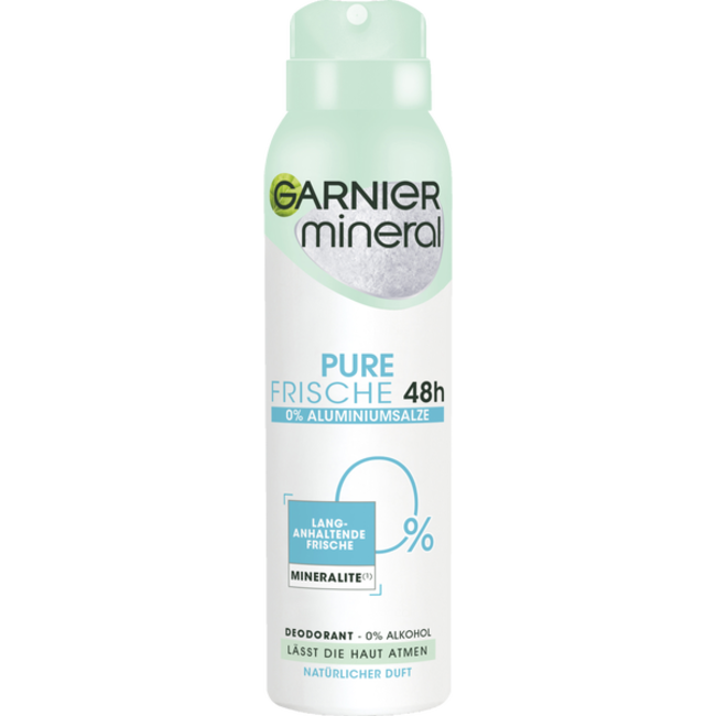 Garnier Mineral Deo Spray Anti-Transpirant Pure Freshness 150mL