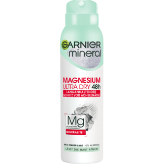 GARNIER Garnier Mineral Deospray Magnesium Ultra Dry 48h