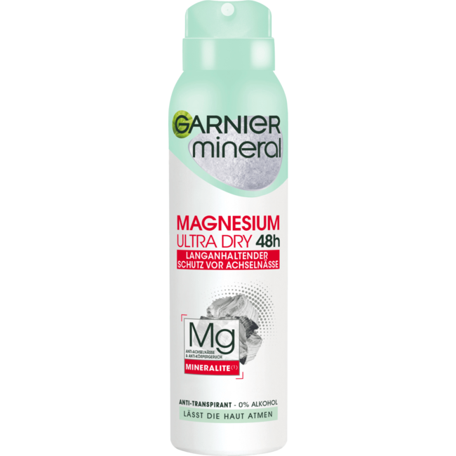 Garnier Mineral Deospray Magnesium Ultra Dry 48h 150mL