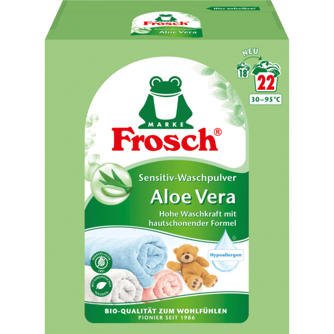 FROSCH Aloe Vera Sensitive Waspoeder