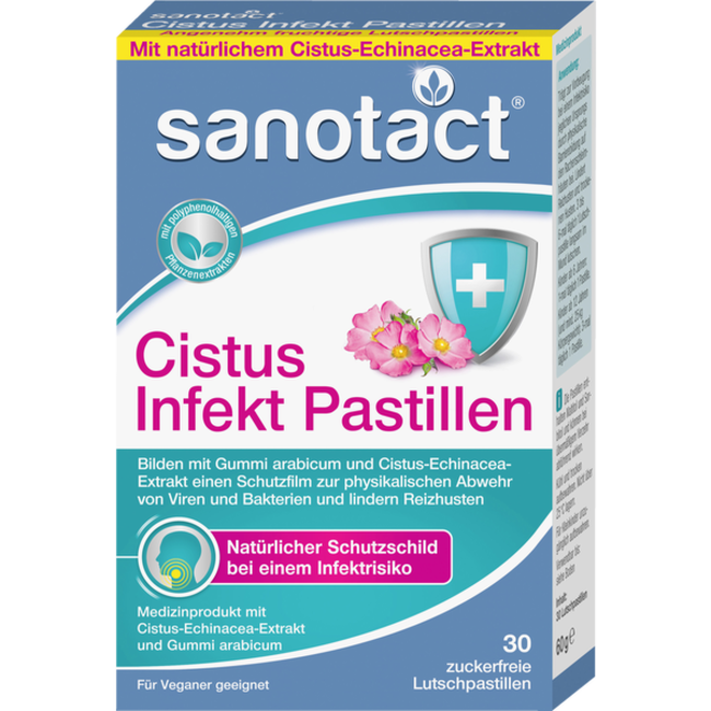 SANOTACT Cistus Infekt Zuigtabletten 30st